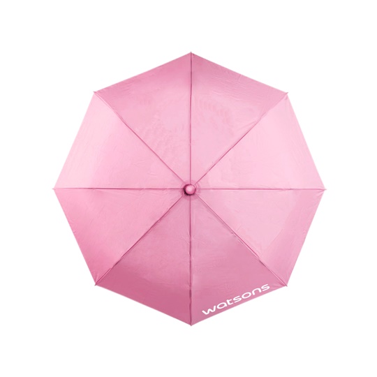 WATSONS UMBRELLA FOLDED PINK COLOR WATSONS UMBRELLA FOLDED PINK COLOR