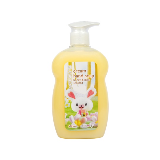 WATSONS MOFY HONEY & MILK SCENTED CREAM HAND SOAP 500ML WATSONS MOFY HONEY & MILK SCENTED CREAM HAND SOAP 500ML