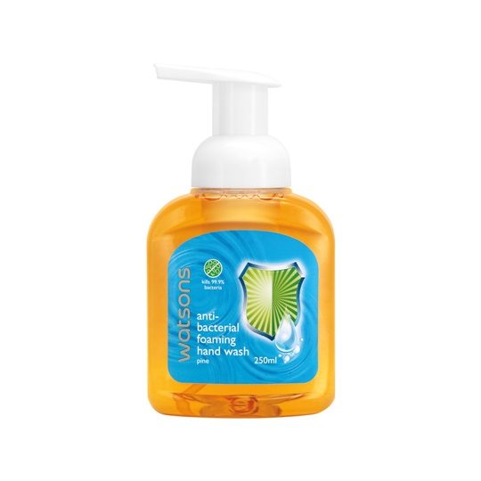 WATSONS ANTI BACTERIAL HAND WASH PINE 250ML WATSONS ANTI BACTERIAL HAND WASH PINE 250ML