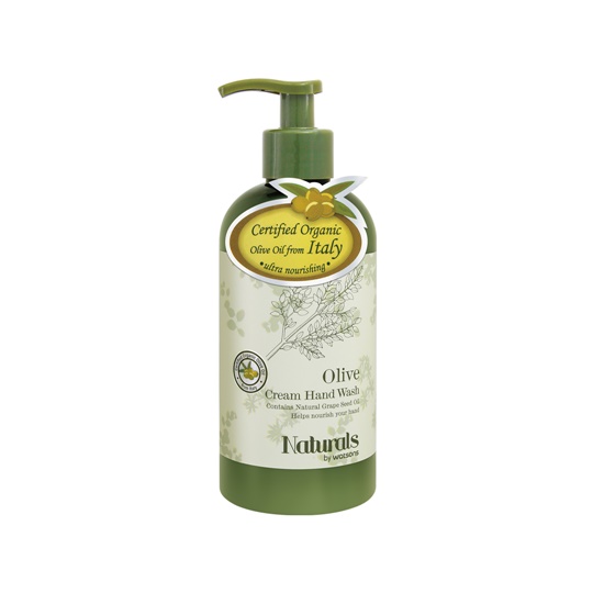 WATSONS NATURALS OLIVE CREAM HAND WASH 400ML WATSONS NATURALS OLIVE CREAM HAND WASH 400ML