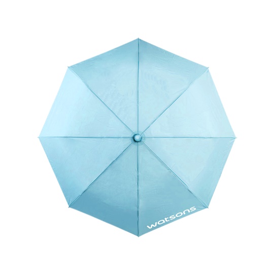 WATSONS UMBRELLA FOLDED BLUE COLOR WATSONS UMBRELLA FOLDED BLUE COLOR