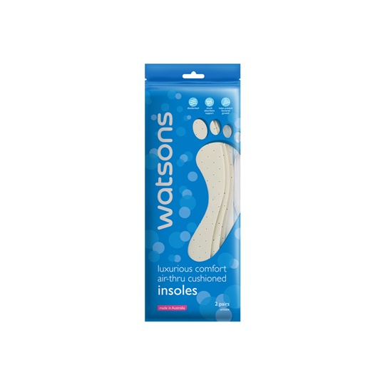 WATSONS 13 FOOTEASE INSOLE A THRU 2 PIECES WATSONS 13 FOOTEASE INSOLE A THRU 2 PIECES