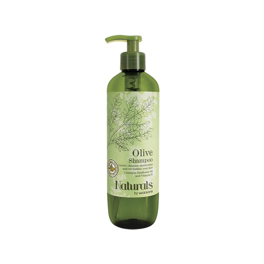WATSONS NATURAL OLIVE SHAMPOO 490 ML WATSONS NATURAL OLIVE SHAMPOO 490 ML