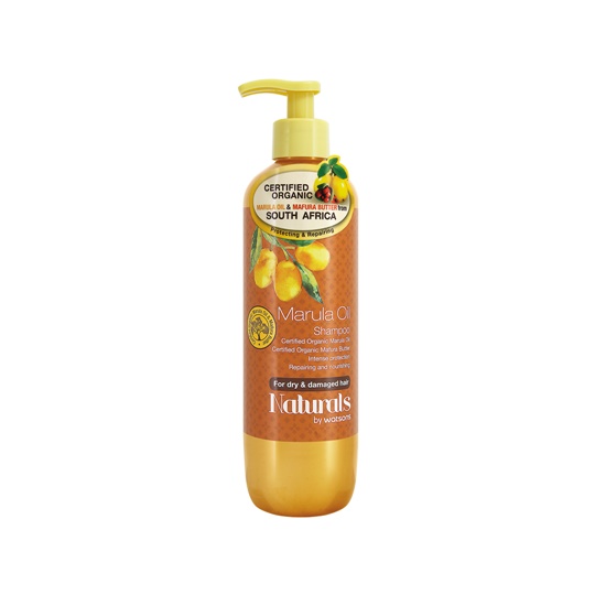 WATSONS NATURALS MARULA OIL SHAMPOO 490ML WATSONS NATURALS MARULA OIL SHAMPOO 490ML