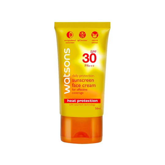 WATSONS DAILY PRO FACE CREAM SPF30 50ML WATSONS DAILY PRO FACE CREAM SPF30 50ML
