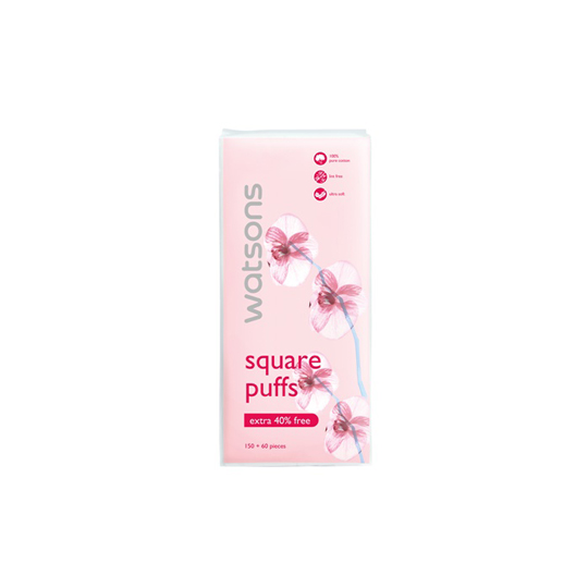 WATSONS SQUARE PUFF 150 PIECES + 60 PIECES WATSONS SQUARE PUFF 150 PIECES + 60 PIECES