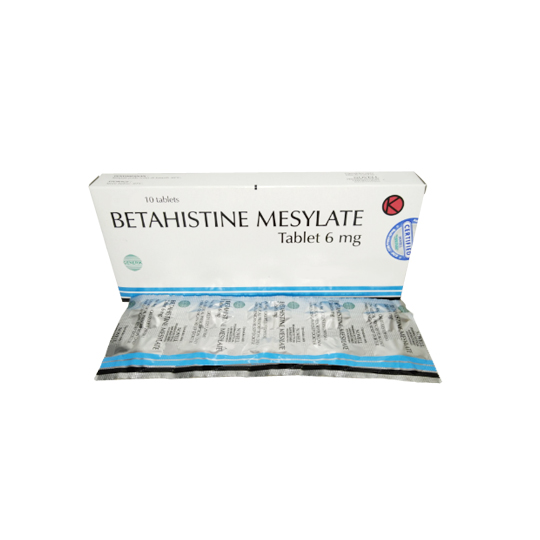 BETAHISTINE 6 MG 10 TABLET BETAHISTINE 6 MG 10 TABLET