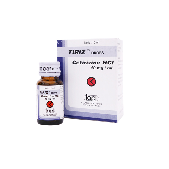 TIRIZ 10 MG/ML DROPS TIRIZ 10 MG/ML DROPS