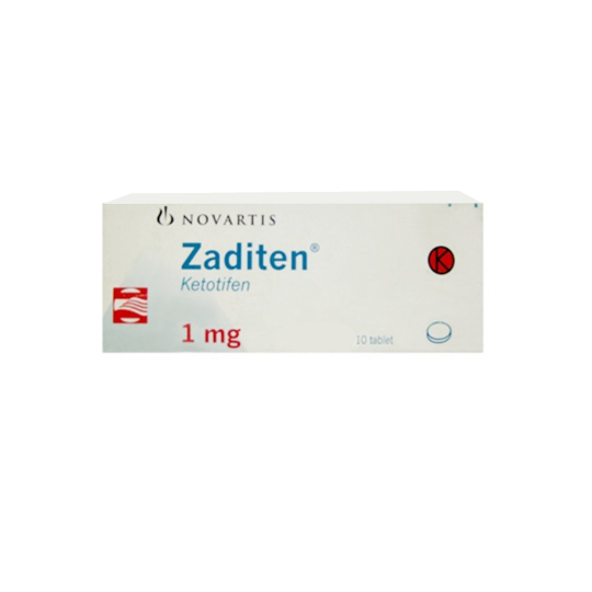 Zaditen 1 mg 10 Tablet Zaditen 1 mg 10 Tablet