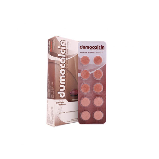 DUMOCALCIN COKLAT 10 TABLET DUMOCALCIN COKLAT 10 TABLET