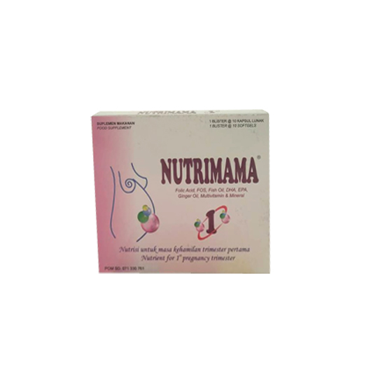 NUTRIMAMA-1 10 KAPSUL NUTRIMAMA-1 10 KAPSUL