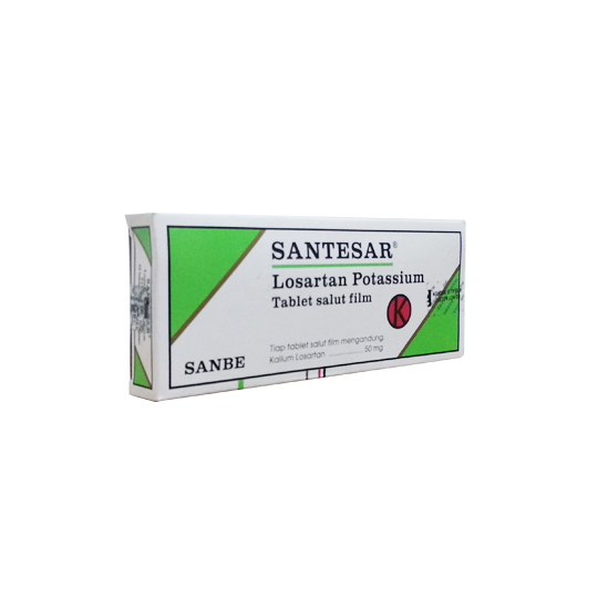 SANTESAR 50 MG 10 TABLET SANTESAR 50 MG 10 TABLET