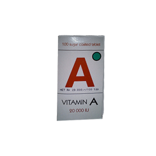 VITAMIN A 20.000 IU TABLET VITAMIN A 20.000 IU TABLET