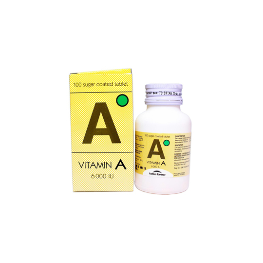 VITAMIN A 6000 IU TABLET VITAMIN A 6000 IU TABLET
