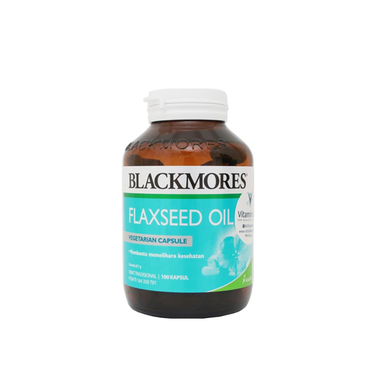 BLACKMORES FLAXSEED OIL 1000 MG 100 KAPSUL BLACKMORES FLAXSEED OIL 1000 MG 100 KAPSUL