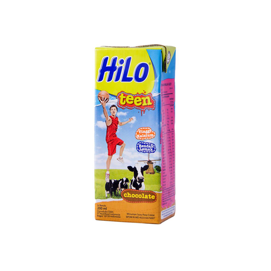 HILO TEEN UHT CHOCOLATE 200 ML HILO TEEN UHT CHOCOLATE 200 ML