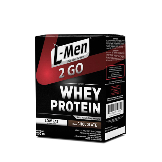 L-MEN UHT COKLAT 2X200ML L-MEN UHT COKLAT 2X200ML