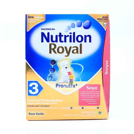 NUTRILON ROYAL SOYA 3 VANILA 350 GR NUTRILON ROYAL SOYA 3 VANILA 350 GR