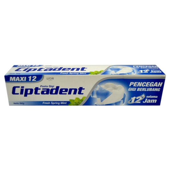 CIPTADENT FRESH MINT 190 GR CIPTADENT FRESH MINT 190 GR
