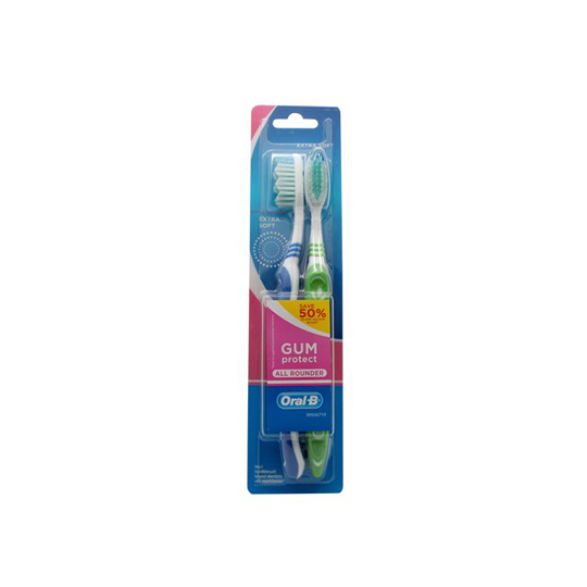 ORAL-B SIKAT GIGI EXTRA SOFT 2 PIECES ORAL-B SIKAT GIGI EXTRA SOFT 2 PIECES