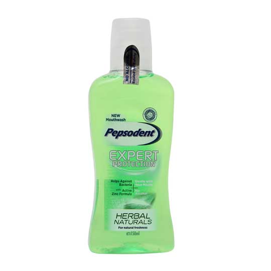 Pepsodent Mouth Wash Herbal 150ml Pepsodent Mouth Wash Herbal 150ml