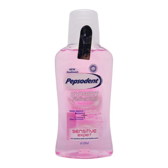 Pepsodent Mouth Wash Sensitive Expert 300 ml Pepsodent Mouth Wash Sensitive Expert 300 ml