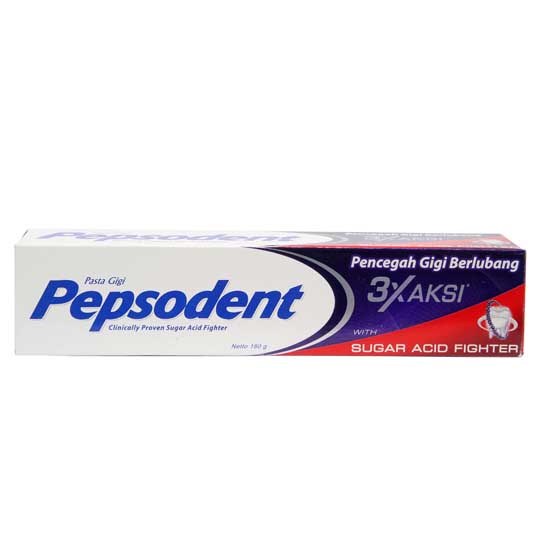 PEPSODENT TOOTH PASTE 3X AKSI 180 GR PEPSODENT TOOTH PASTE 3X AKSI 180 GR