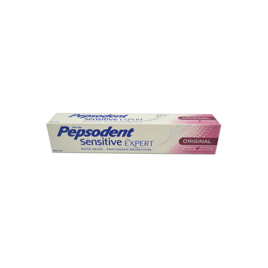 PEPSODENT SENSITIVE EXPERT ORIGINAL TOOTHPASTE 100 GR PEPSODENT SENSITIVE EXPERT ORIGINAL TOOTHPASTE 100 GR