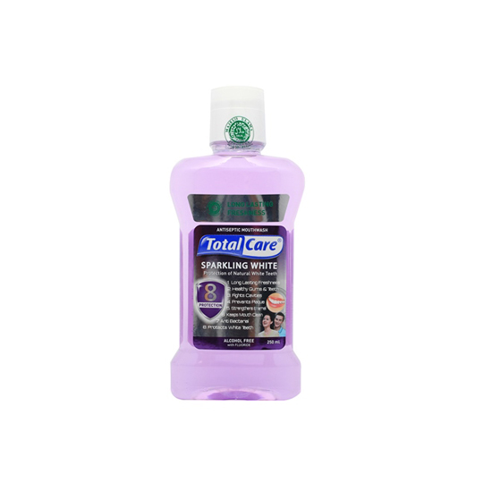 TOTAL CARE MOUTHWASH SPARKLING WHITE 250 ML TOTAL CARE MOUTHWASH SPARKLING WHITE 250 ML