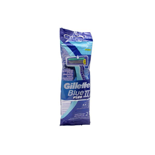 Gillette Blue Ii Plus 2 Pieces Gillette Blue Ii Plus 2 Pieces