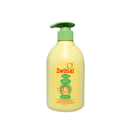 Zwitsal Baby Shampoo Natural with Aloe Vera Kemiri Seledri 300 ml Zwitsal Baby Shampoo Natural with Aloe Vera Kemiri Seledri 300 ml