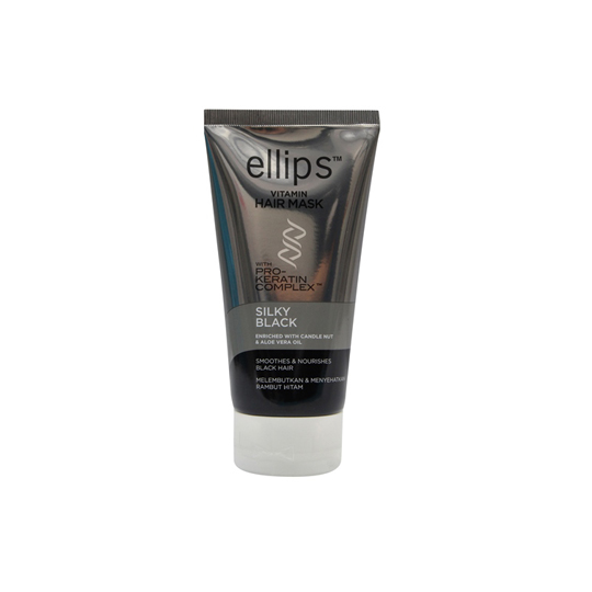 ELLIPS HAIR MASK SILKY BLACK 120G ELLIPS HAIR MASK SILKY BLACK 120G