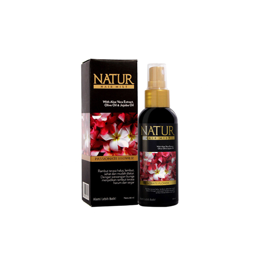Natur Hair Mist Passionate Flower 80ml Natur Hair Mist Passionate Flower 80ml