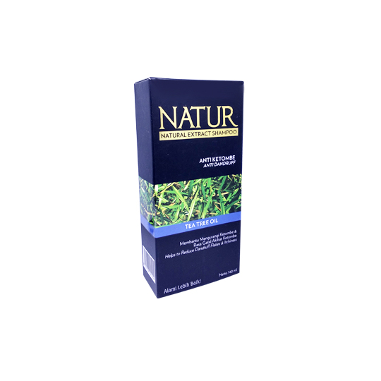 NATUR SHAMPOO ANTI DANDRUFF TEA TREE OIL 140 ML NATUR SHAMPOO ANTI DANDRUFF TEA TREE OIL 140 ML