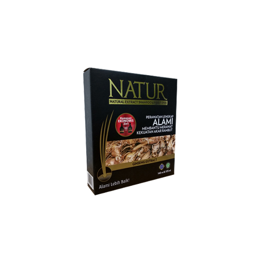 NATUR 2IN1 SHAMPOO & HAIR TONIC GINSENG EXTRACT NATUR 2IN1 SHAMPOO & HAIR TONIC GINSENG EXTRACT