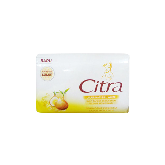 CITRA SOAP NATURAL WHITE 80G CITRA SOAP NATURAL WHITE 80G