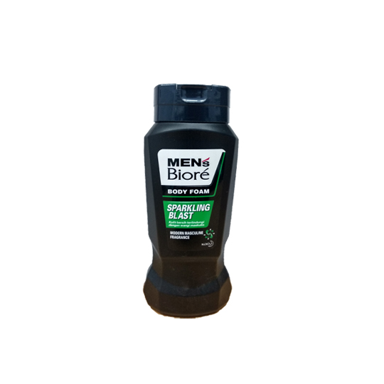 BIORE MEN'S BODY FOAM SPARKLING BLAST 250ML BIORE MEN'S BODY FOAM SPARKLING BLAST 250ML