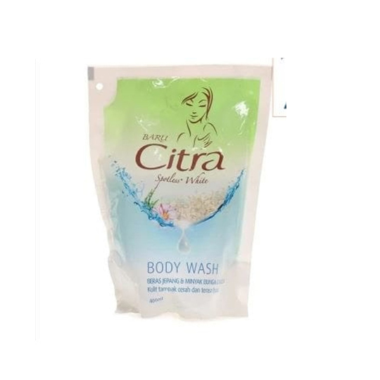 CITRA BODY WASH SPOTLESS WHITE REFILL 400ML CITRA BODY WASH SPOTLESS WHITE REFILL 400ML