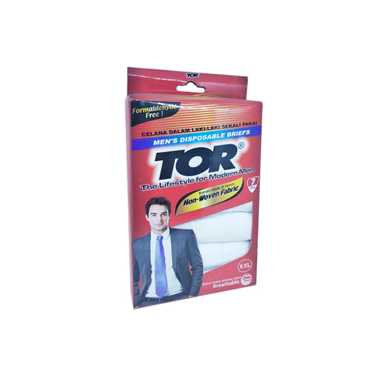 TOR MEN DISPOSABLE BRIEF XXL TOR MEN DISPOSABLE BRIEF XXL