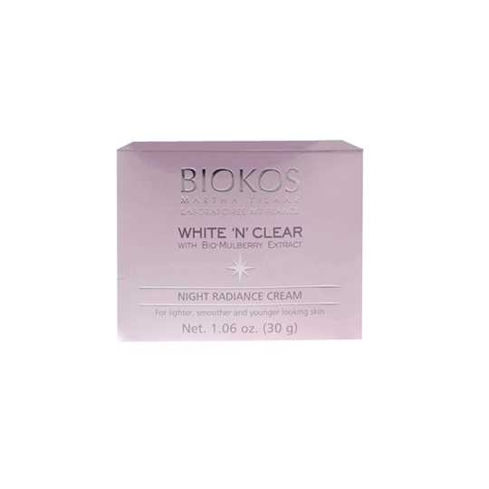 BIOKOS WHITE & CREAM NIGHT RADIANCE CREAM 30G BIOKOS WHITE & CREAM NIGHT RADIANCE CREAM 30G