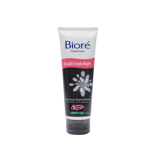 BIORE FACIAL FOAM DOUBLE SCRUB BRIGHT 100G BIORE FACIAL FOAM DOUBLE SCRUB BRIGHT 100G