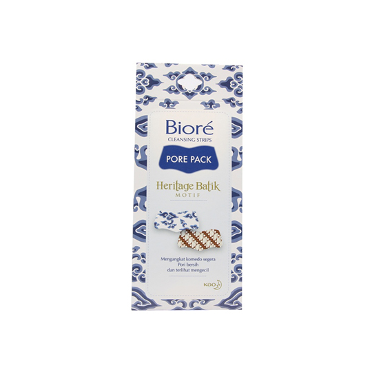 Biore Pore Pack Heritage Batik 4 Lembar Biore Pore Pack Heritage Batik 4 Lembar