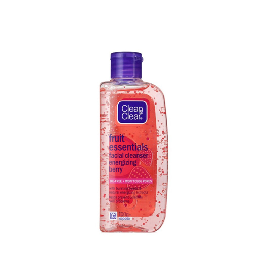 CLEAN & CLEAR FRUIT ESSENTIAL ENERGIZING BERRY 100ML CLEAN & CLEAR FRUIT ESSENTIAL ENERGIZING BERRY 100ML