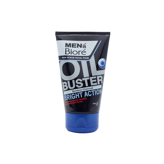 BIORE MEN'S FACIAL FOAM BRIGHT ACTION 100G BIORE MEN'S FACIAL FOAM BRIGHT ACTION 100G