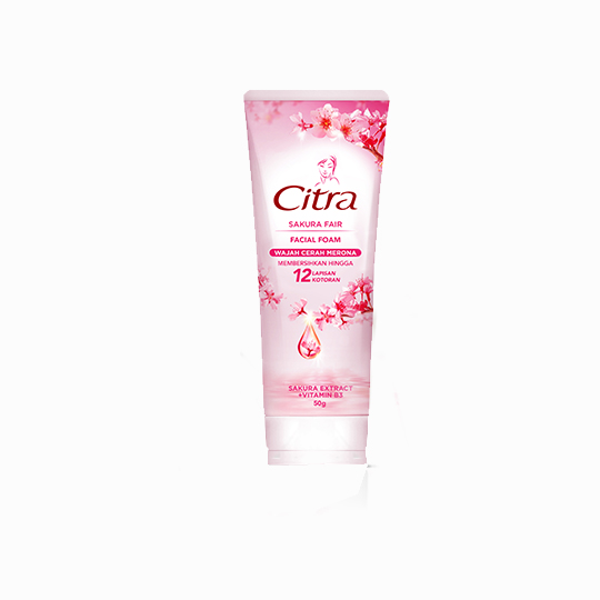 CITRA FACIAL FOAM SAKURA FAIR 50G CITRA FACIAL FOAM SAKURA FAIR 50G