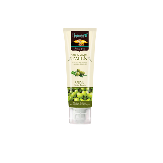HERBORIST FACIAL FOAM ZAITUN 80G HERBORIST FACIAL FOAM ZAITUN 80G
