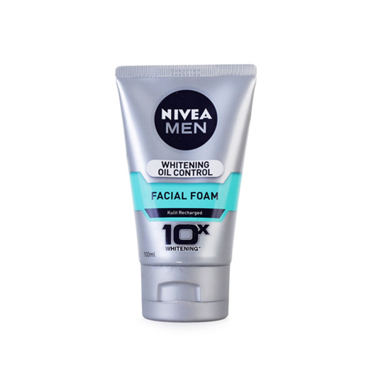 NIVEA MEN FACIAL FOAM OIL CONTROL WHITENING 100ML NIVEA MEN FACIAL FOAM OIL CONTROL WHITENING 100ML