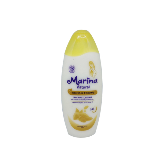 MARINA HAND BODY LOTION NATURAL NOURISH & HEALTHY 200ML MARINA HAND BODY LOTION NATURAL NOURISH & HEALTHY 200ML