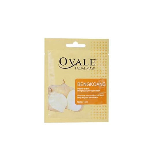 OVALE FACIAL MASK YAM BEAN 15 G OVALE FACIAL MASK YAM BEAN 15 G