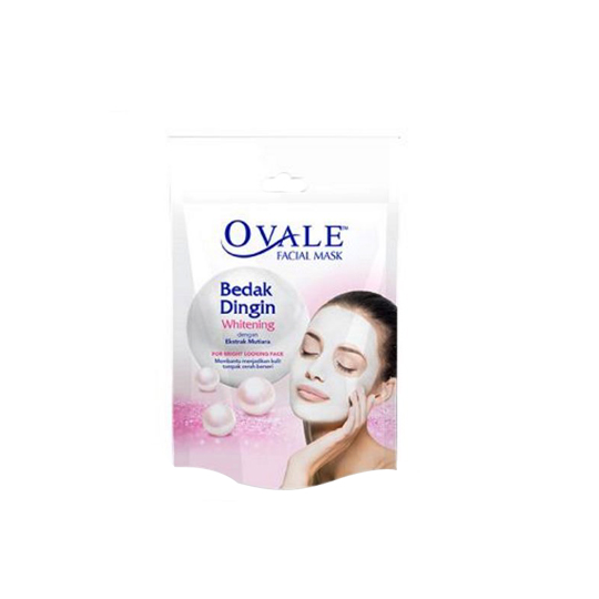 OVALE FACIAL MASK BEDAK DINGIN MUTIARA OVALE FACIAL MASK BEDAK DINGIN MUTIARA